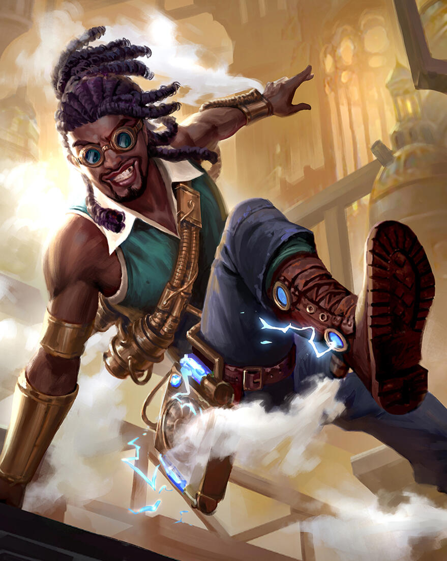 Digital Painting TCG Illustration Full illustration in TCG composition $500-$1500